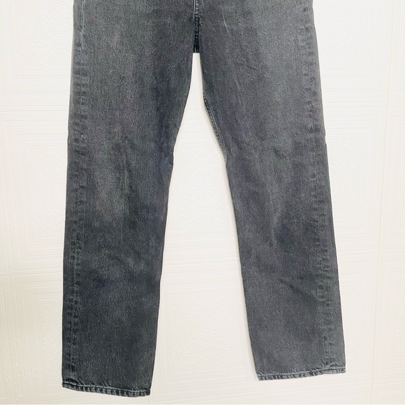 AGOLDE Black 90’s Mid Rise Straight Jeans 25 100% cotton 29” inseam - Picture 5 of 8
